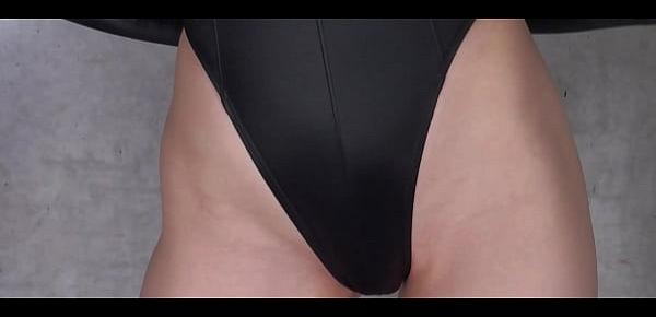  Asuka High-Leg Leotard black legs, ass-fetish image video solo (Original edited version)